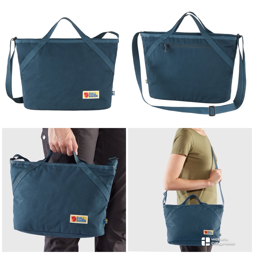 Fjallraven Vardag Crossbody Bag - Storm / Blue - Picture 9 of 10